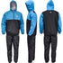 RDX X6 HOODED SAUNA SWEAT SUIT/Blu-6